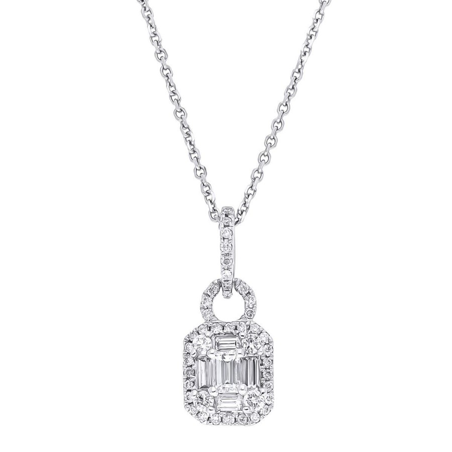 Gem Shopping Diamond Pendant In 14K | Diamond