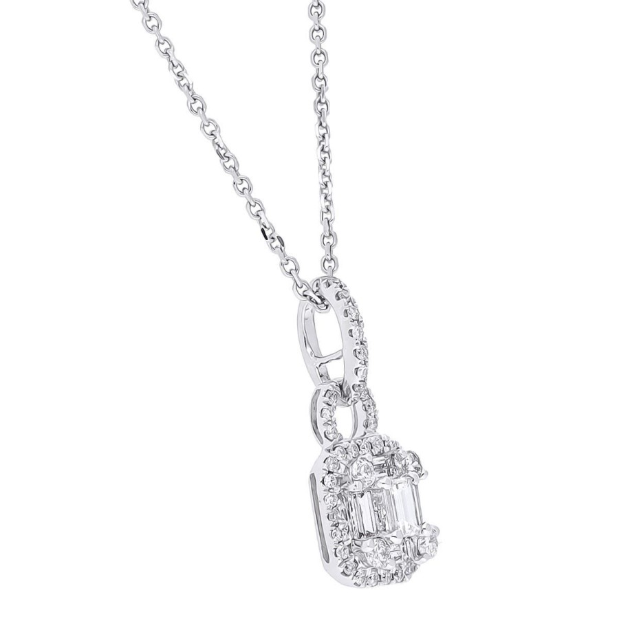 Gem Shopping Diamond Pendant In 14K | Diamond