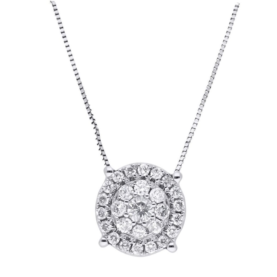 Gem Shopping Diamond Pendant In 14K | Diamond