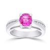 Gem Shopping Cut By Ben Sapphire And Diamond Ring In 18K | Sapphire