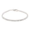 Gem Shopping Cirari Couture Diamond Tennis Bracelet In 14K White Gold | Diamond