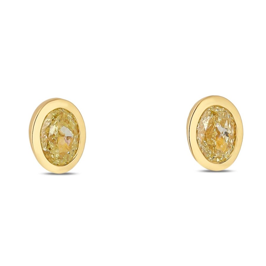 Gem Shopping Cut By Ben Diamond Earrings In 14K | Diamond