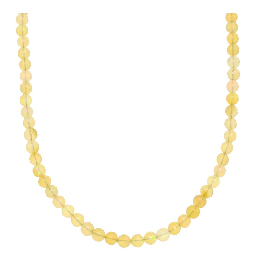 Gem Shopping Cut By Ben Opal Necklace In Vermeil | Opal