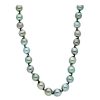 Gem Shopping Cut By Ben Tahitian Pearl Necklace In Sterling Silver | Pearl