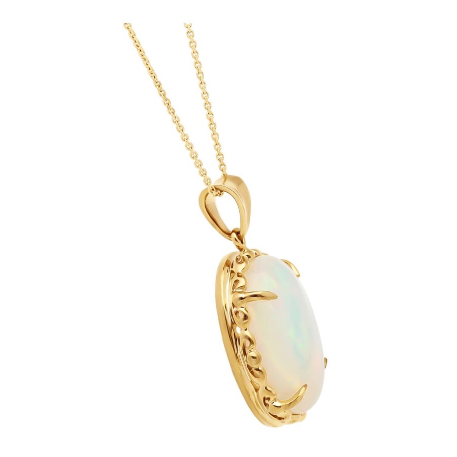 Gem Shopping Cut By Ben Opal Pendant In 14K | Opal