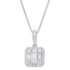 Gem Shopping Diamond Pendant In 14K | Diamond