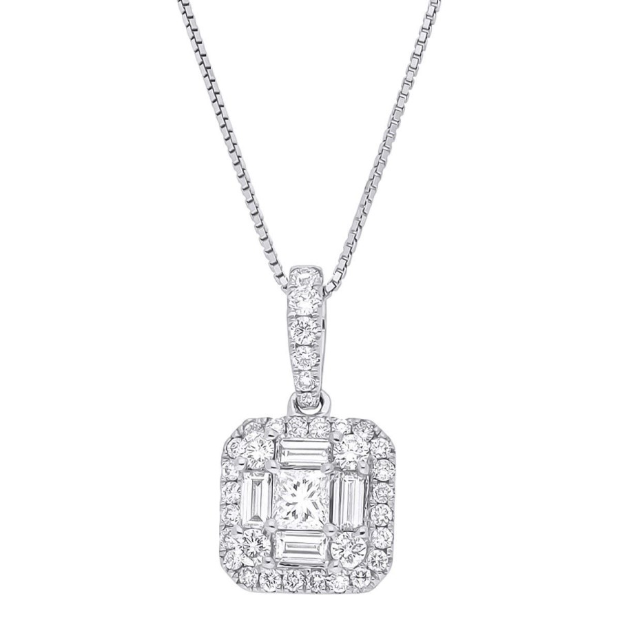 Gem Shopping Diamond Pendant In 14K | Diamond