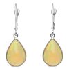 Gem Shopping Cut By Ben Opal Earrings In 14K | Opal