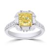 Gem Shopping Cirari Couture Jewels S11 Yellow Diamond Ring In 18K | Diamond