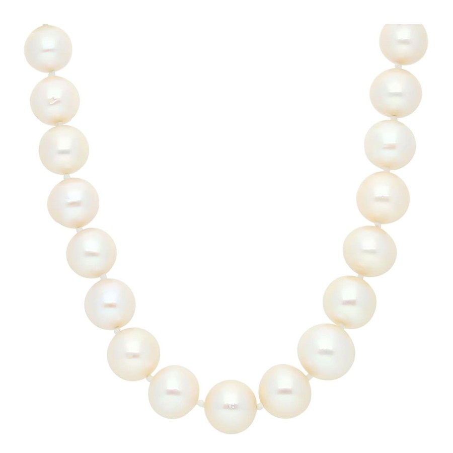 Gem Shopping Cut By Ben Cultured Freshwater Pearl Necklace In Vermeil | Pearl