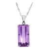 Gem Shopping Amethyst Pendant In 14K | Amethyst