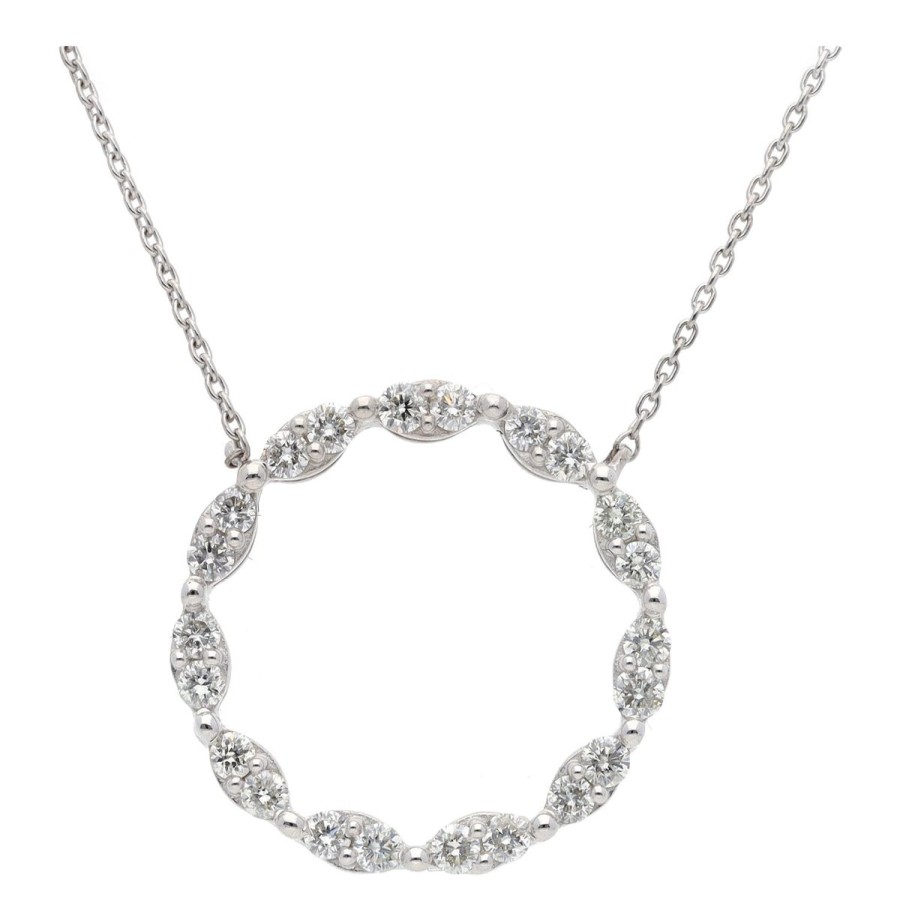 Gem Shopping Kallati Diamond Necklace In 14K | Diamond