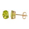 Gem Shopping Cut By Ben Peridot Earrings In 14K | Peridot