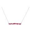 Gem Shopping Ruby And Diamond Necklace In 14K | Ruby