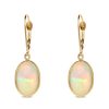 Gem Shopping Cut By Ben Opal Earrings In 14K | Opal