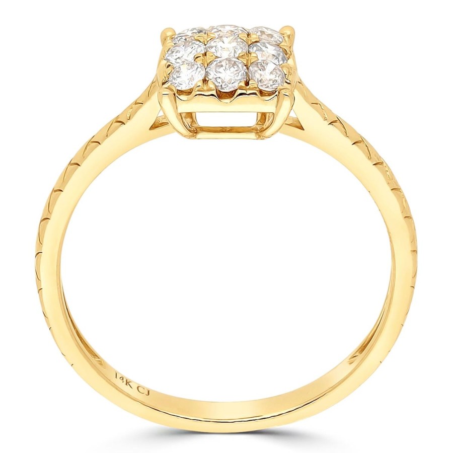 Gem Shopping Cirari Couture Diamond Ring In 14K | Diamond