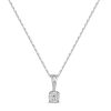 Gem Shopping 1/4 Ct Diamond Solitaire Pendant In 14K | Diamond