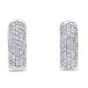 Gem Shopping Effy Diamond Hoop Earrings In 14K | Diamond