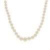 Gem Shopping Aquarian Pearls Japanese Akoya Cultured Pearl Necklace In Silver | Pearl