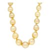 Gem Shopping Cultured South Sea Pearl Beaded Necklace In 14K | Pearl