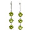 Gem Shopping Cut By Ben Peridot Earrings In 14K | Peridot