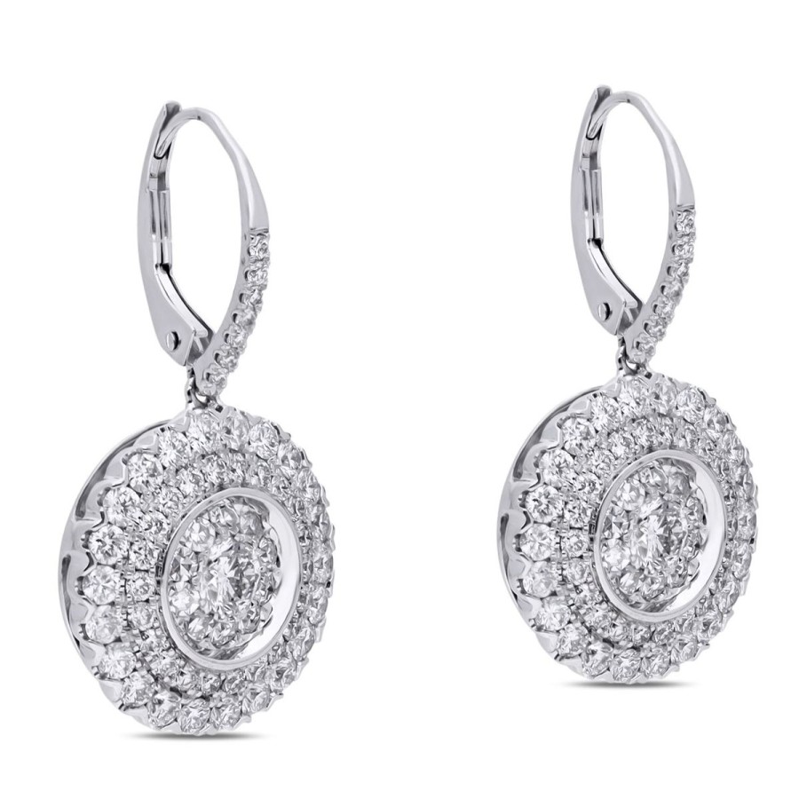 Gem Shopping Effy Diamond Dangle Earrings In 14K | Diamond