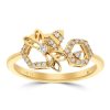 Gem Shopping Cirari Couture Diamond Ring In 14K | Diamond