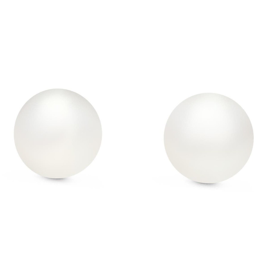 Gem Shopping Lali Jewels Freshwater Pearl Stud Earrings In 14K Yellow Gold | Pearl