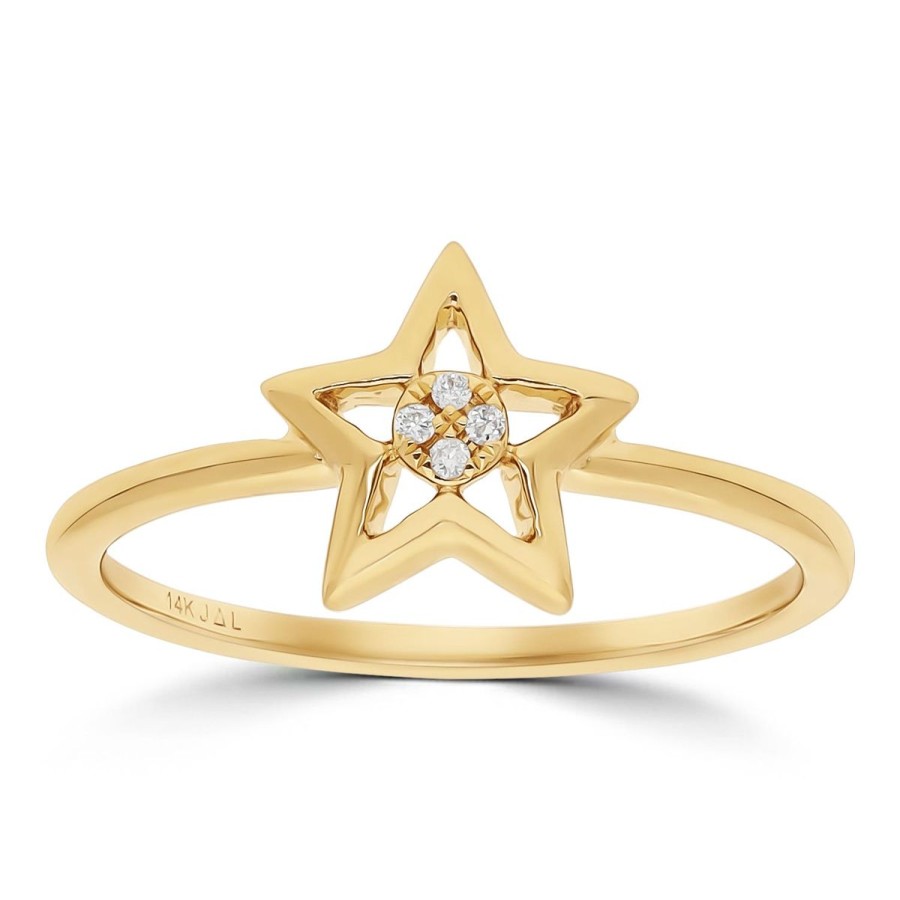 Gem Shopping Brevani Diamond Ring In 14K | Diamond