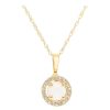 Gem Shopping Lali Jewels Australian Opal And Diamond Pendant In 14K | Opal