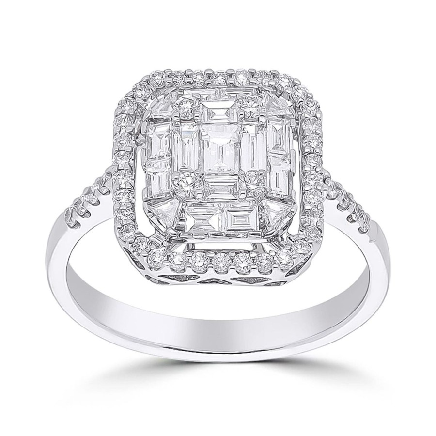 Gem Shopping Effy Diamond Ring In 18K | Diamond