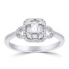 Gem Shopping Diamond Ring In 14K | Diamond