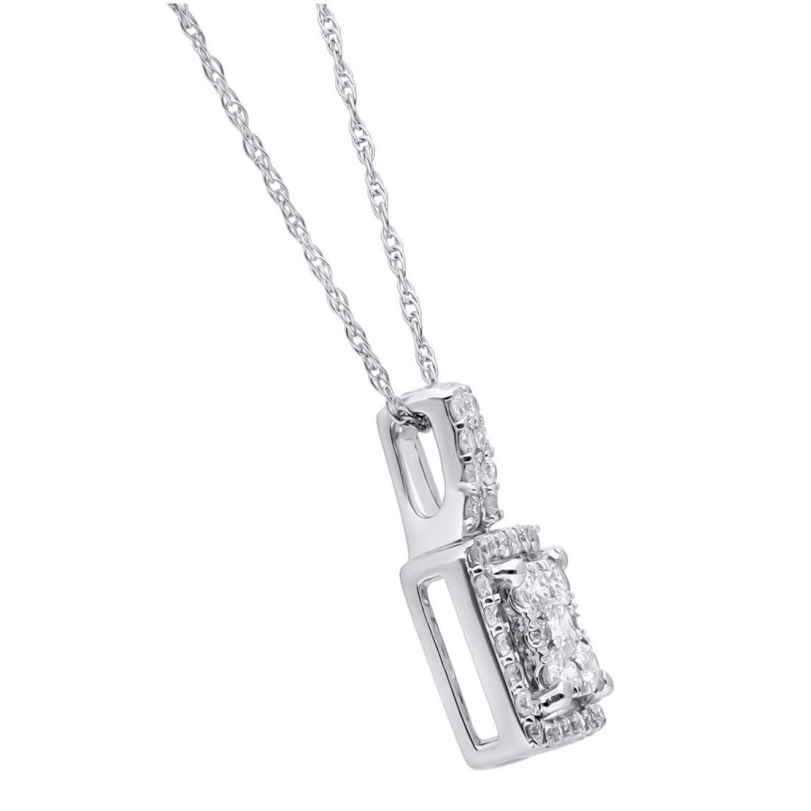 Gem Shopping Diamond Pendant In 14K | Diamond