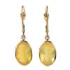 Gem Shopping Cut By Ben Opal Earrings In 14K | Opal