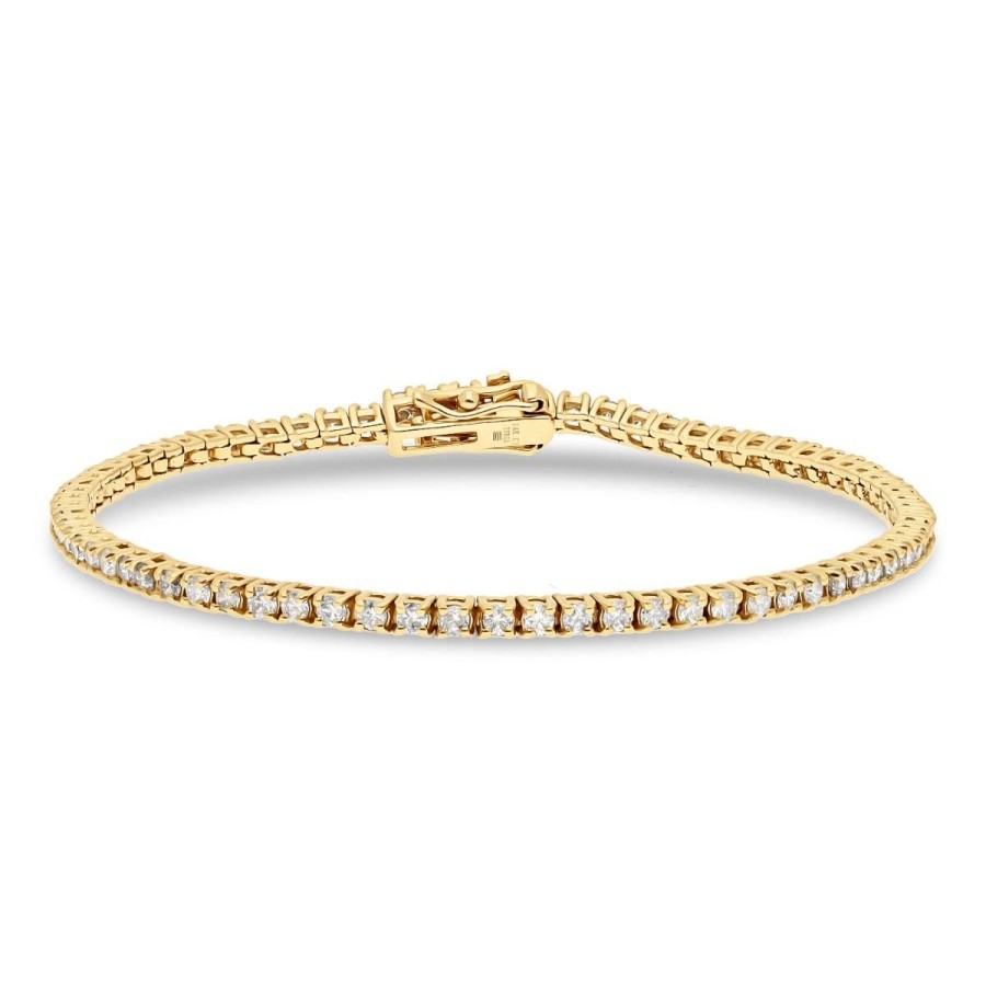 Gem Shopping Cirari Couture Diamond Bracelet In 14K | Diamond