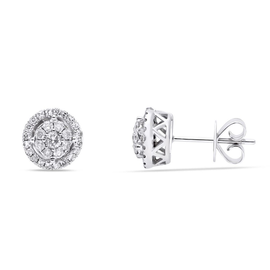 Gem Shopping Diamond Earrings In 14K | Diamond