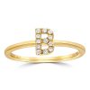 Gem Shopping Cirari Couture Diamond Ring In 14K | Diamond