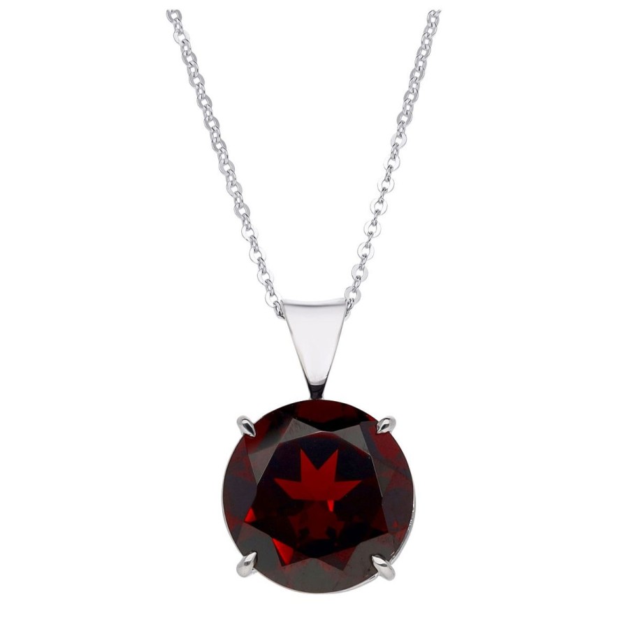 Gem Shopping Cut By Ben Ant Hill Garnet Pendant In 14K | Garnet