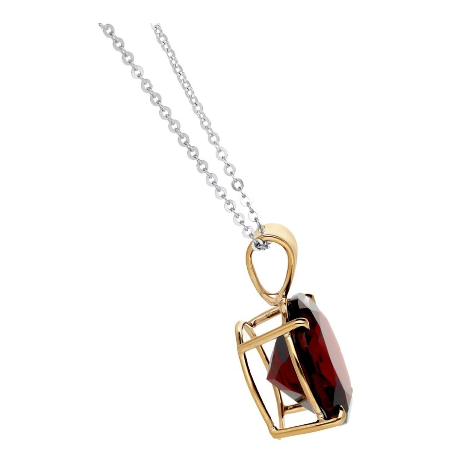 Gem Shopping Cut By Ben Ant Hill Garnet Pendant In 14K | Garnet