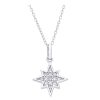 Gem Shopping Effy Diamond Pendant In Silver | Diamond