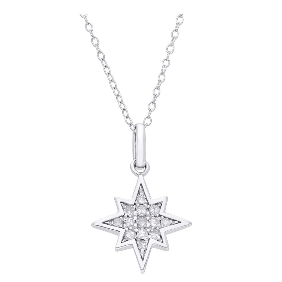 Gem Shopping Effy Diamond Pendant In Silver | Diamond