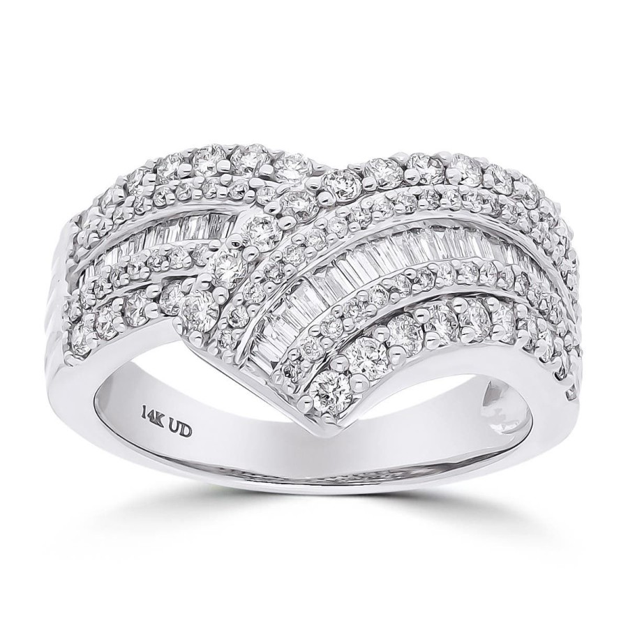 Gem Shopping Diamond Ring In 14K | Diamond