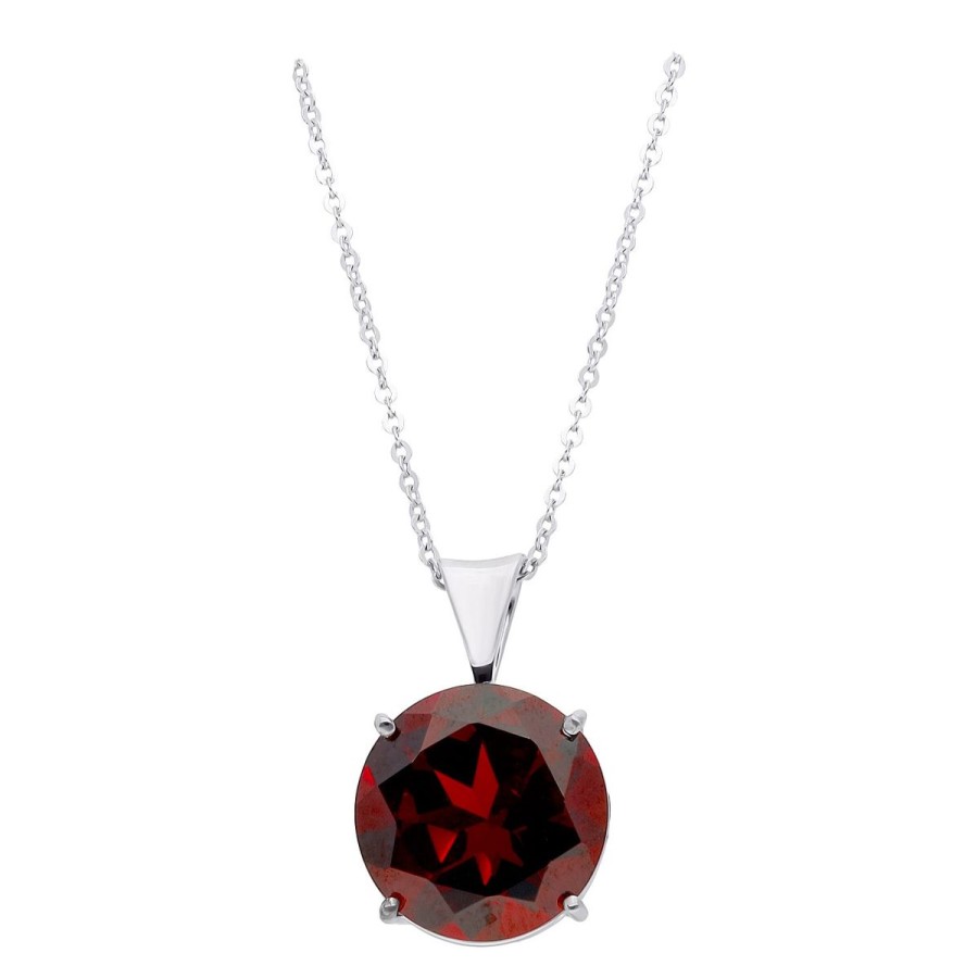 Gem Shopping Cut By Ben Ant Hill Garnet Pendant In 14K | Garnet