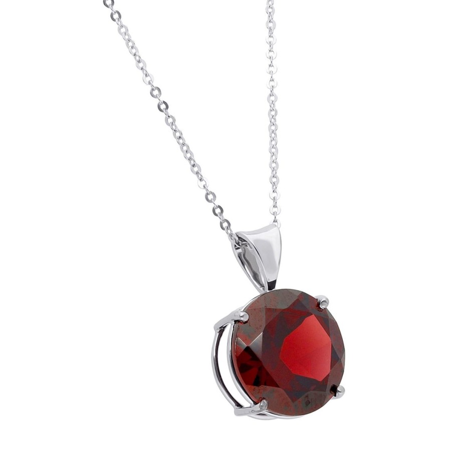 Gem Shopping Cut By Ben Ant Hill Garnet Pendant In 14K | Garnet