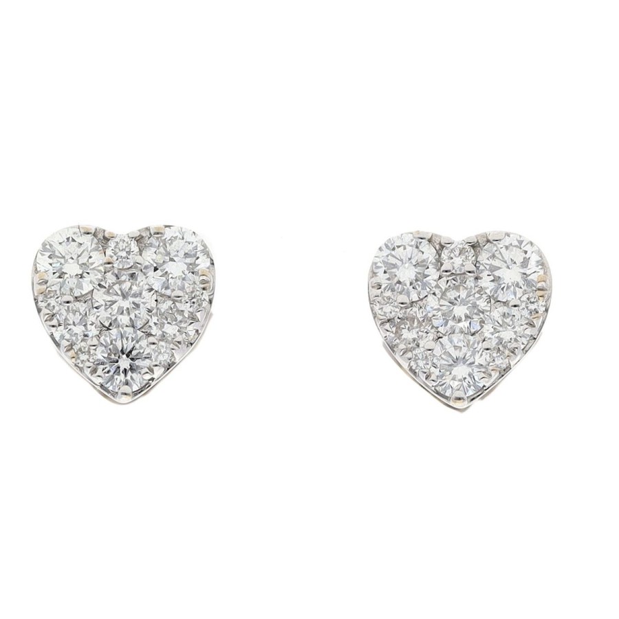 Gem Shopping Cut By Ben Diamond Earrings In 18K | Diamond