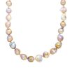 Gem Shopping Cut By Ben Baroque Pearl Necklace In Metal | Pearl