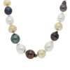 Gem Shopping Cut By Ben Cultured South Sea Pearl Necklace In Sterling Silver | Pearl