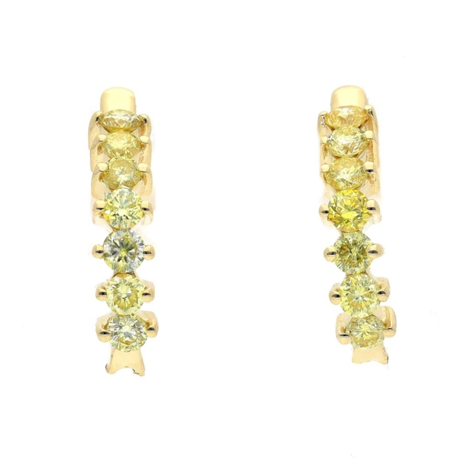 Gem Shopping Cut By Ben Diamond Earrings In 14K | Diamond