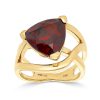 Gem Shopping Cut By Ben Ant Hill Garnet Ring In 14K | Garnet