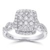 Gem Shopping Diamond Ring In 14K | Diamond